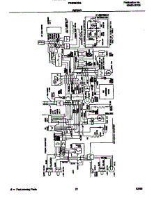 12 - Wiring Diagram parts for Frigidaire Refrigerator FRS26ZSGW3 from AppliancePartsPros.com