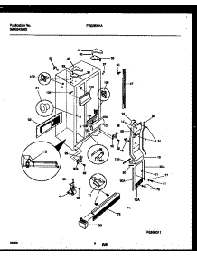 05 - Cabinet Parts parts for Frigidaire Refrigerator FRS28XHAB0 from AppliancePartsPros.com