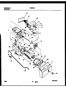 13 - Ice Dispenser parts for Frigidaire Refrigerator FRS28XHAB0 from AppliancePartsPros.com