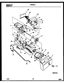 13 - Ice Dispenser parts for Frigidaire Refrigerator FRS28XHAB1 from AppliancePartsPros.com