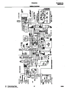 12 - Wiring Diagram parts for Frigidaire Refrigerator FRS28ZRGD3 from AppliancePartsPros.com