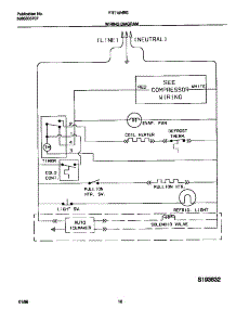 06 - Wiring  Diagram parts for Frigidaire Refrigerator FRT16NREW6 from AppliancePartsPros.com