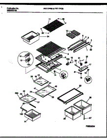 07 - Shelves And Supports parts for Frigidaire Refrigerator FRT17PZBW0 from AppliancePartsPros.com