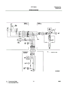 13 - Wiring Diagram parts for Frigidaire Refrigerator FRT18IB4AT2 from AppliancePartsPros.com