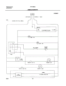 12 - Wiring Schematic parts for Frigidaire Refrigerator FRT18IB4AZ2 from AppliancePartsPros.com