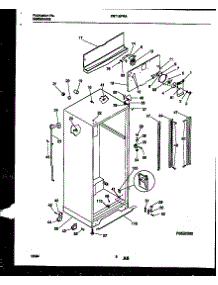 04 - Cabinet Parts parts for Frigidaire Refrigerator FRT19PRAD0 from AppliancePartsPros.com