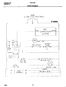 07 - Wiring Diagram parts for Frigidaire Refrigerator FRT21LRGW5 from AppliancePartsPros.com