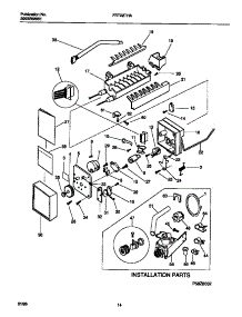 06 - I.M. Components & Instal. Parts parts for Frigidaire Refrigerator FRT22THAK2 from AppliancePartsPros.com