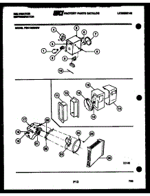 06 - Refrigerator Control Assembly, Damp parts for Frigidaire Refrigerator FSK190EN2W from AppliancePartsPros.com