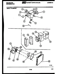 06 - Refrigerator Control Assembly, Damp parts for Frigidaire Refrigerator FSK190EN3V from AppliancePartsPros.com