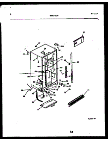 04 - Cabinet Parts parts for Frigidaire Refrigerator FSK190JN1D from AppliancePartsPros.com