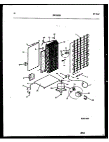 08 - System And Automatic Defrost Parts parts for Frigidaire Refrigerator FSK190JN1W from AppliancePartsPros.com