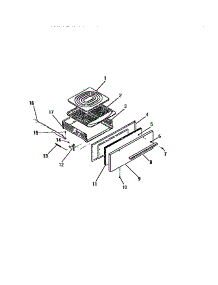 19 - Broiler Drawer, Panels parts for Frigidaire Range GC34BCL0 from AppliancePartsPros.com