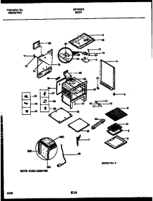 04 - Body Parts parts for Frigidaire Range GF790RXW1 from AppliancePartsPros.com