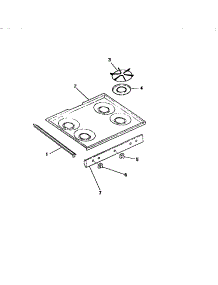 13 - Cooktop, Knobs parts for Frigidaire Range GG26PCL0 from AppliancePartsPros.com