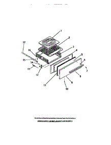 20 - Broiler Drawer, Panels parts for Frigidaire Range GG26PCW1 from AppliancePartsPros.com