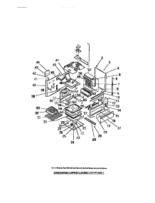 24 - Interior Oven, Panels Frame parts for Frigidaire Range GG26PCW1 from AppliancePartsPros.com