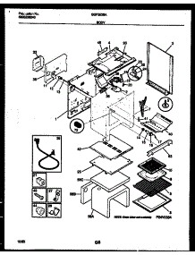 05 - Body Parts parts for Frigidaire Range GGF353SAWA from AppliancePartsPros.com