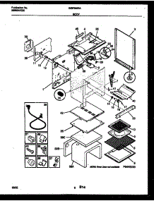 05 - Body Parts parts for Frigidaire Range GGF356BAWA from AppliancePartsPros.com