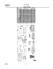 08 - 134052900 Wiring Diagram parts for Frigidaire Washer GLTF1670AS0 from AppliancePartsPros.com