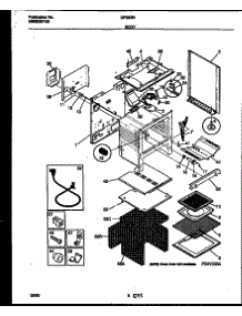 05 - Body Parts parts for Frigidaire Range GP32BNL7 from AppliancePartsPros.com