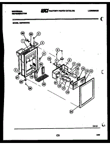 07 - Ice Door, Dispenser And Water Tank parts for Frigidaire Refrigerator GSIW36AH2 from AppliancePartsPros.com