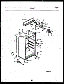 03 - Cabinet Parts parts for Frigidaire Refrigerator GTL142WK2 from AppliancePartsPros.com