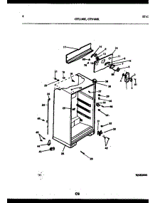 03 - Cabinet Parts parts for Frigidaire Refrigerator GTL160WK2 from AppliancePartsPros.com
