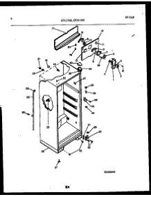 04 - Cabinet Parts parts for Frigidaire Refrigerator GTL175BH5 from AppliancePartsPros.com