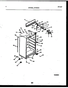 03 - Cabinet Parts parts for Frigidaire Refrigerator GTL181BL0 from AppliancePartsPros.com