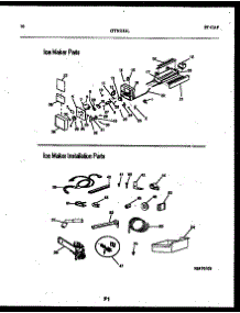09 - Ice Maker And Installation Parts parts for Frigidaire Refrigerator GTL181WL0 from AppliancePartsPros.com