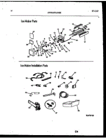 08 - Ice Maker And Installation Parts parts for Frigidaire Refrigerator GTLI142WK0 from AppliancePartsPros.com
