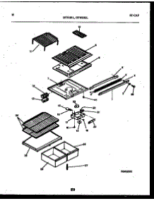 06 - Shelves And Supports parts for Frigidaire Refrigerator GTLI181WL0 from AppliancePartsPros.com