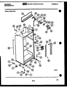 03 - Cabinet Parts parts for Frigidaire Refrigerator GTN217AH2 from AppliancePartsPros.com