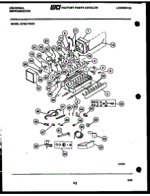 06 - Ice Maker And Installation Parts parts for Frigidaire Refrigerator GTN217BH2 from AppliancePartsPros.com
