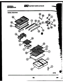 04 - Shelves And Supports parts for Frigidaire Refrigerator GTN217HH4 from AppliancePartsPros.com