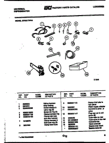 07 - Ice Maker Installation Parts parts for Frigidaire Refrigerator GTN217HH4 from AppliancePartsPros.com