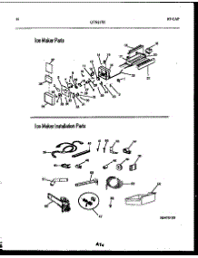 08 - Ice Maker And Installation Parts parts for Frigidaire Refrigerator GTN217HH5 from AppliancePartsPros.com