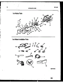 09 - Ice Maker And Installation Parts parts for Frigidaire Refrigerator GTNI142BK0 from AppliancePartsPros.com