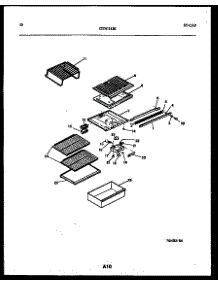 06 - Shelves And Supports parts for Frigidaire Refrigerator GTNI142BK1 from AppliancePartsPros.com