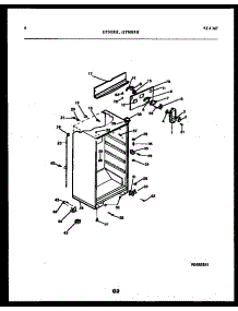 04 - Cabinet Parts parts for Frigidaire Refrigerator GTNI181BL0 from AppliancePartsPros.com