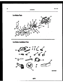 09 - Ice Maker And Installation Parts parts for Frigidaire Refrigerator GTNI181BL0 from AppliancePartsPros.com