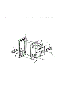 02 - Control Panel parts for Frigidaire Microwave KM175HXM from AppliancePartsPros.com