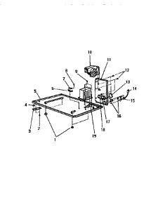 05 - Basic Body parts for Frigidaire Microwave KM250HXM from AppliancePartsPros.com