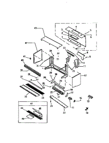 04 - Vent Hood parts for Frigidaire Microwave KM577GXM1 from AppliancePartsPros.com