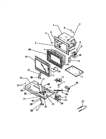 03 - Body parts for Frigidaire Microwave KM777GXM1 from AppliancePartsPros.com