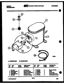 05 - Compressor Parts parts for Frigidaire Dehumidifier MC30S7GUNB from AppliancePartsPros.com
