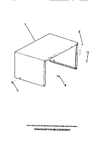 27 - Cabinet Shell parts for Frigidaire Microwave MC690C0 from AppliancePartsPros.com