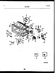 05 - Functional Parts parts for Frigidaire Microwave MCT1390P3 from AppliancePartsPros.com