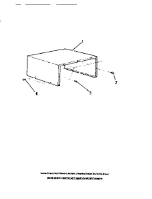 29 - Cabinet Shell parts for Frigidaire Microwave MCT1550C0 from AppliancePartsPros.com
